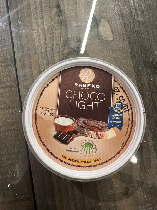 Choco Light minder vet (250g)