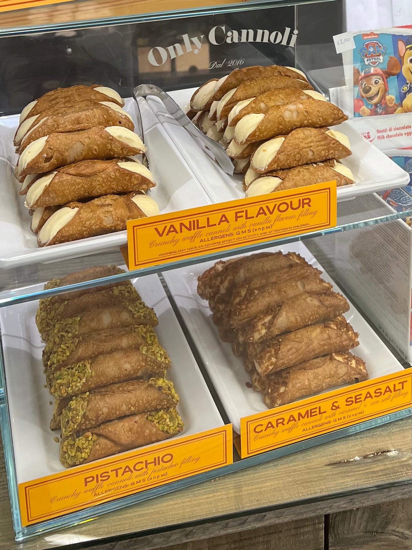 Canolli caramel zeezout (2 stuks)