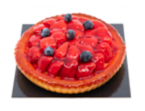 Aardbeientaart zonder slagroom 6p