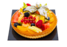 Fruittaart zonder slagroom 4p