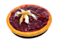 Kriekentaart zonder slagroom 6p