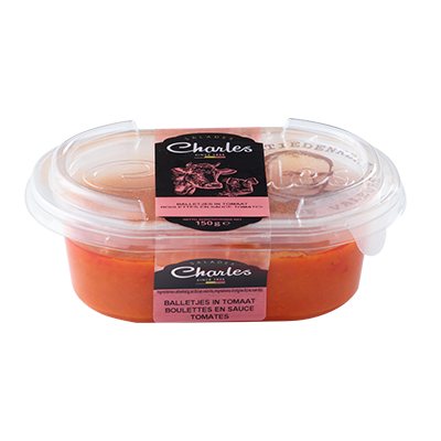 Balletjes in tomatensaus 150g