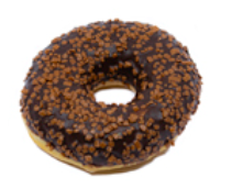 Donut chocolade
