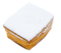 Bloemsuiker crème koek