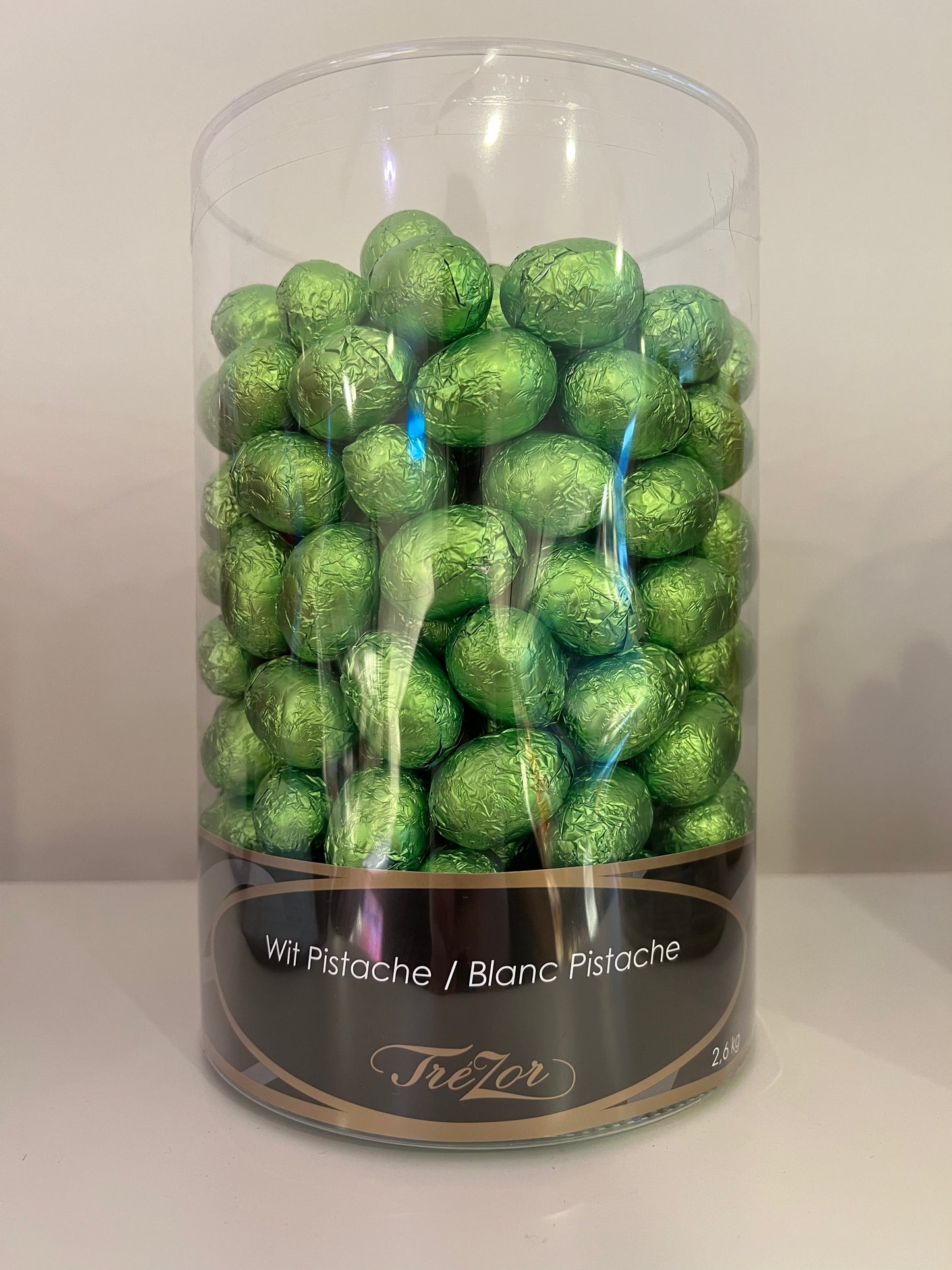 Paaseitjes wit pistache 250gr