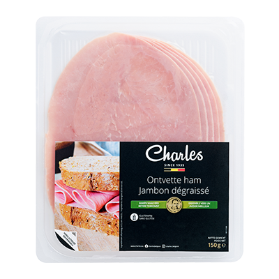 Ontvette ham 150g